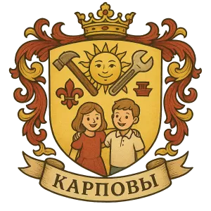 Герб семьи карповы