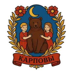 Герб семьи карповы