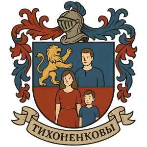 Герб семьи Тихоненков