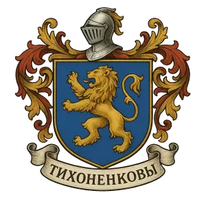 Герб семьи Тихоненковы