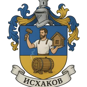 Герб семьи Исхаков