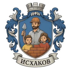 Герб семьи Исхаков