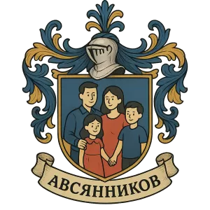 Герб семьи Авсянников