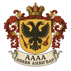Герб семьи аааа