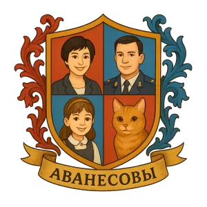 Герб семьи Аванесовы