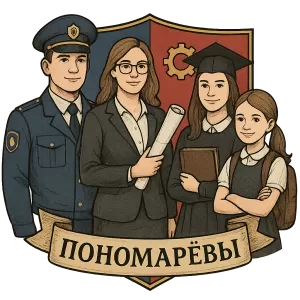 Герб семьи Пономаревы