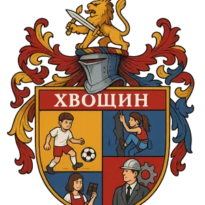 Герб семьи Хвощин