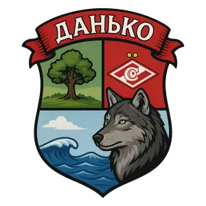 Герб семьи Данько