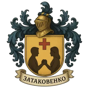 Герб семьи Затаковенко