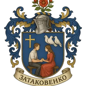 Герб семьи Затаковенко