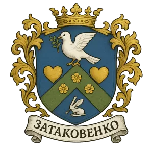 Герб семьи Затаковенко