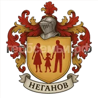 Гербы семьи Неганов