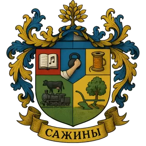 Герб семьи Сажины