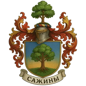 Гербы семьи Сажины