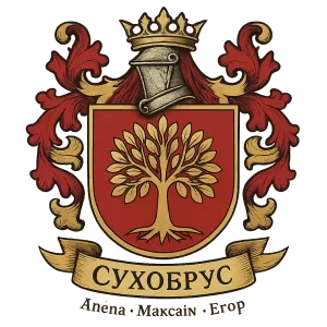 Герб семьи Сухобрус