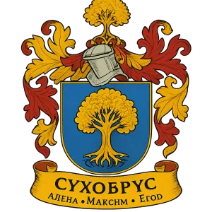 Герб семьи Сухобрус