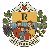 Герб семьи Репниковы