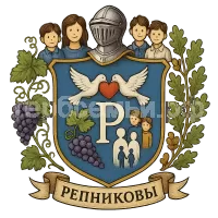 Герб семьи Репниковы