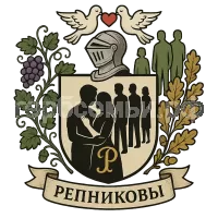 Герб семьи Репниковы