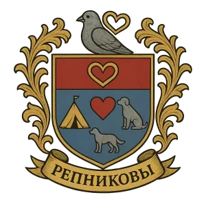 Герб семьи Репниковы