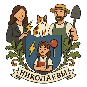 Герб семьи Николаева