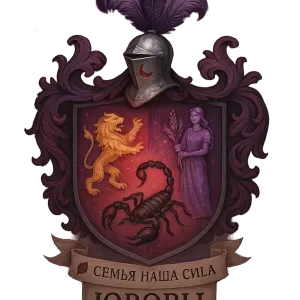 Герб семьи Юровы