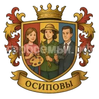 Герб семьи Осиповы