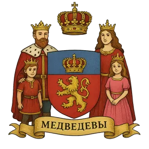 Герб семьи Медведевы