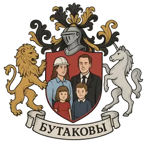 Гербы семьи Бутаковы