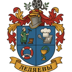 Герб семьи Ледяевы