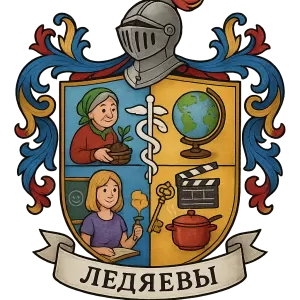 Герб семьи Ледяевы