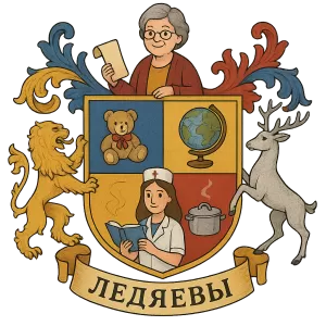 Герб семьи Ледяевы