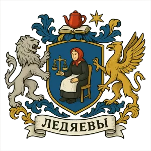 Герб семьи Ледяевы