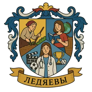 Герб семьи Ледяевы