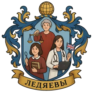Герб семьи Ледяевы
