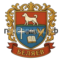 Герб семьи Беляев