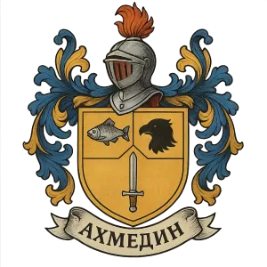 Герб семьи Ахмедин