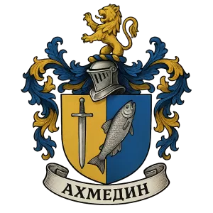 Герб семьи Ахмедин