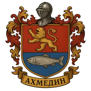 Герб семьи Ахмедин