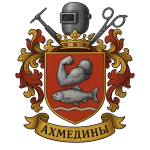 Герб семьи Ахмедины