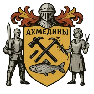 Герб семьи Ахмедины