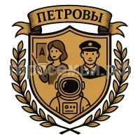 Герб семьи Петровы