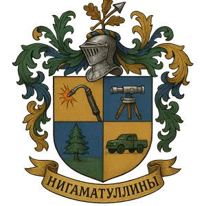 Герб семьи Нигаматуллины