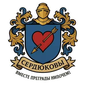 Герб семьи Сердюковы