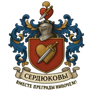 Герб семьи Сердюковы