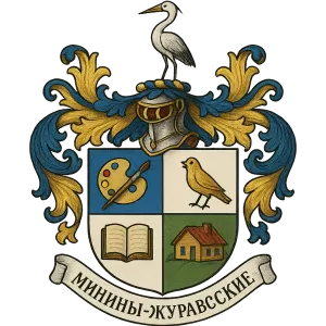 Герб семьи Минины-Журавские