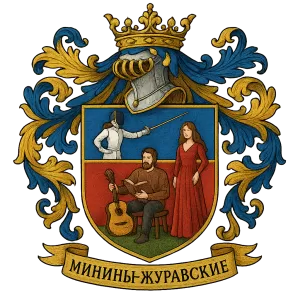Гербы семьи Минины-Журавские