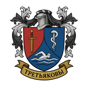 Гербы семьи Третьяковы