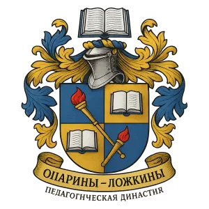 Герб семьи Опарины – Ложкины