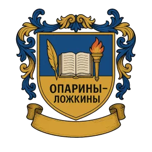 Гербы семьи Опарины – Ложкины